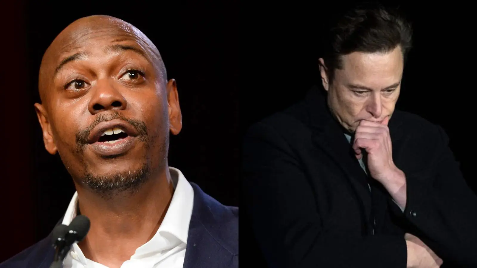 Elon Musk and Dave Chappele