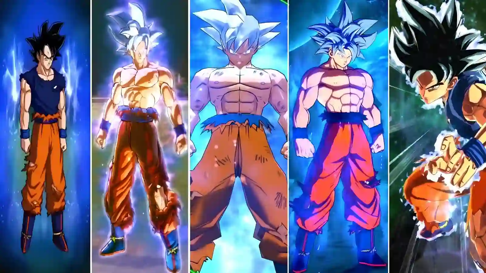 Goku Ultra instinct Evolution